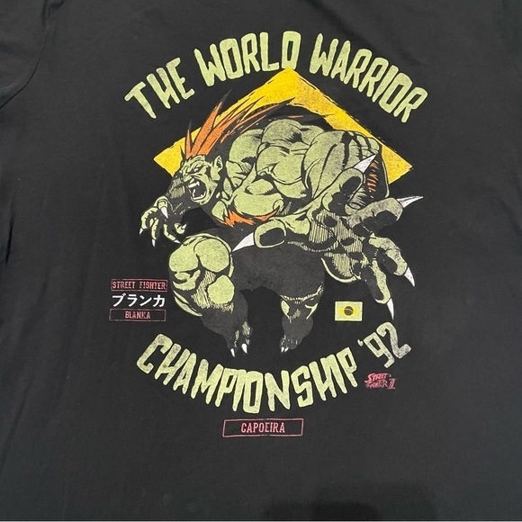 Street Fighter The World Championship '92 T-Shirt Size XL - Picture 2 of 6